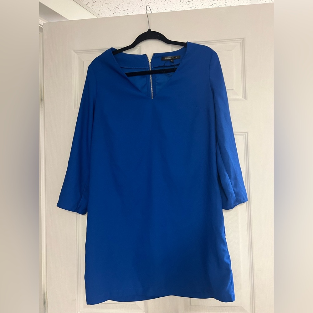 Dynamite Royal Blue Dress size M NEW
